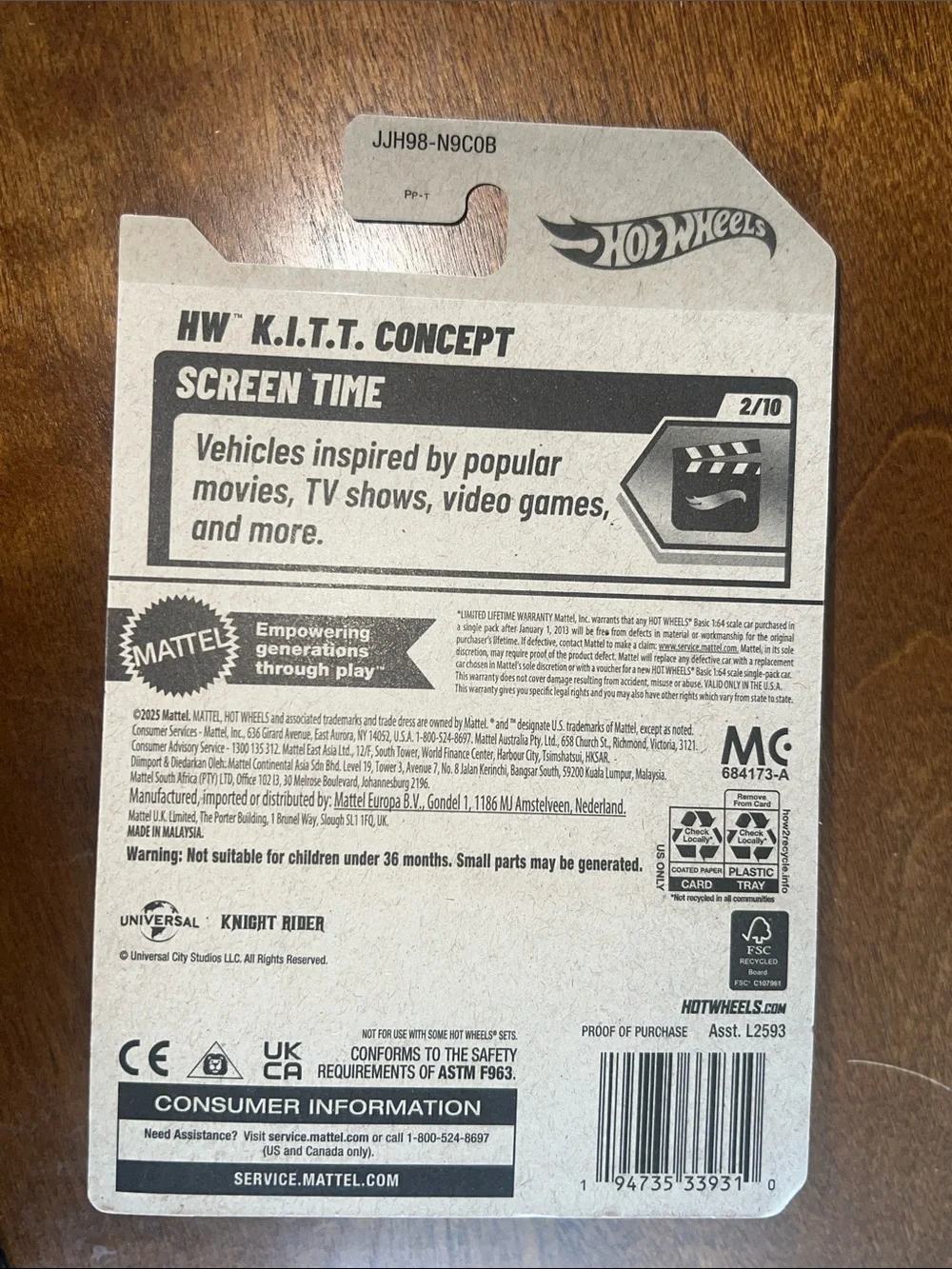 HW K.I.T.T. Concept - Hot Wheels